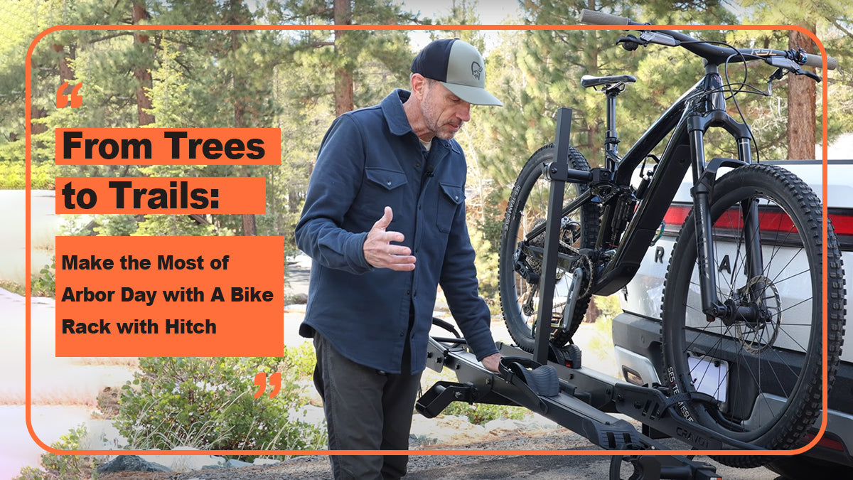 From Trees to Trails: Make the Most of Arbor Day with a Bike Rack with Hitch