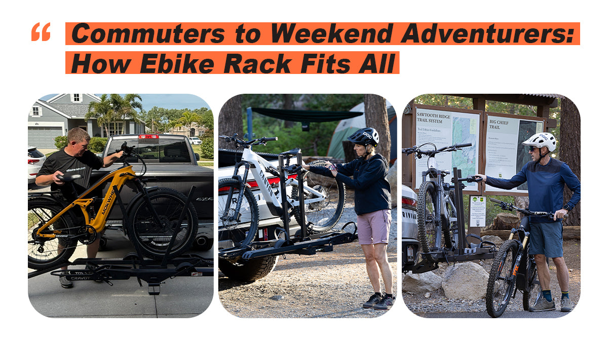 Commuters to Weekend Adventurers: How Ebike Rack Fits All