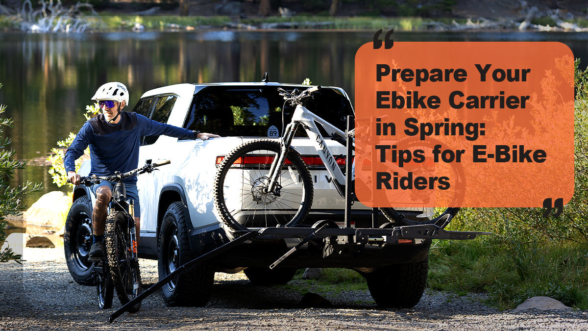 Prepare Your Ebike Carrier in Spring: Tips for E-Bike Riders