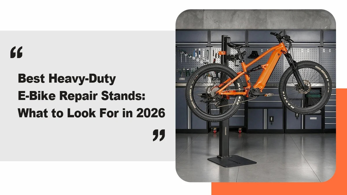 Best Heavy-Duty E-Bike Repair Stands: What to Look For in 2026