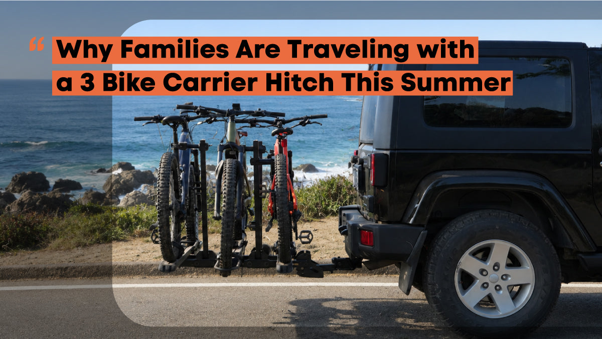Why Families Are Traveling with a 3 bike carrier This Summer