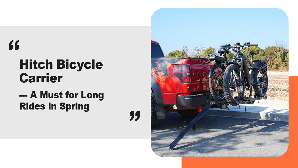 Hitch Bicycle Carrier – A Must for Long Rides in Spring