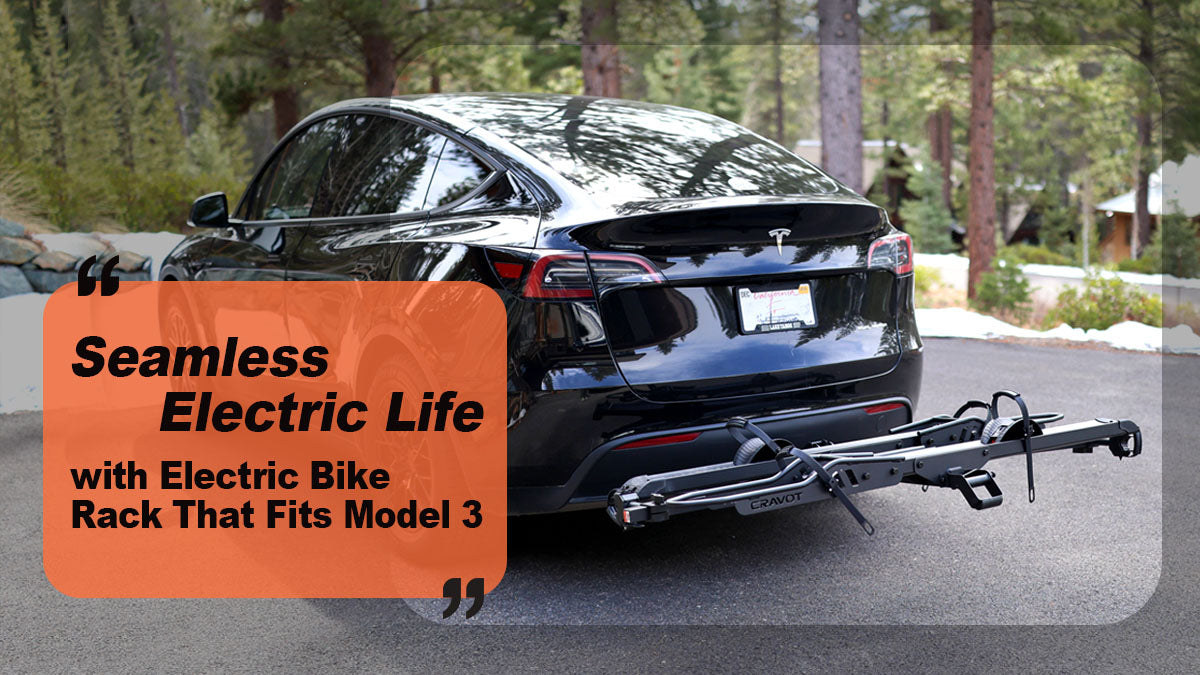 Seamless Electric Life with Electric Bike Rack That Fits Model 3