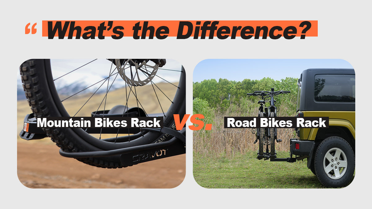 Mountain Bikes Rack vs Road Bikes Rack: What’s the Difference?