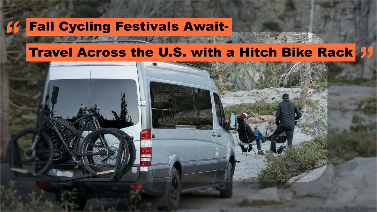 Fall Cycling Festivals Await: Travel Across the U.S. with a Hitch Bike Rack