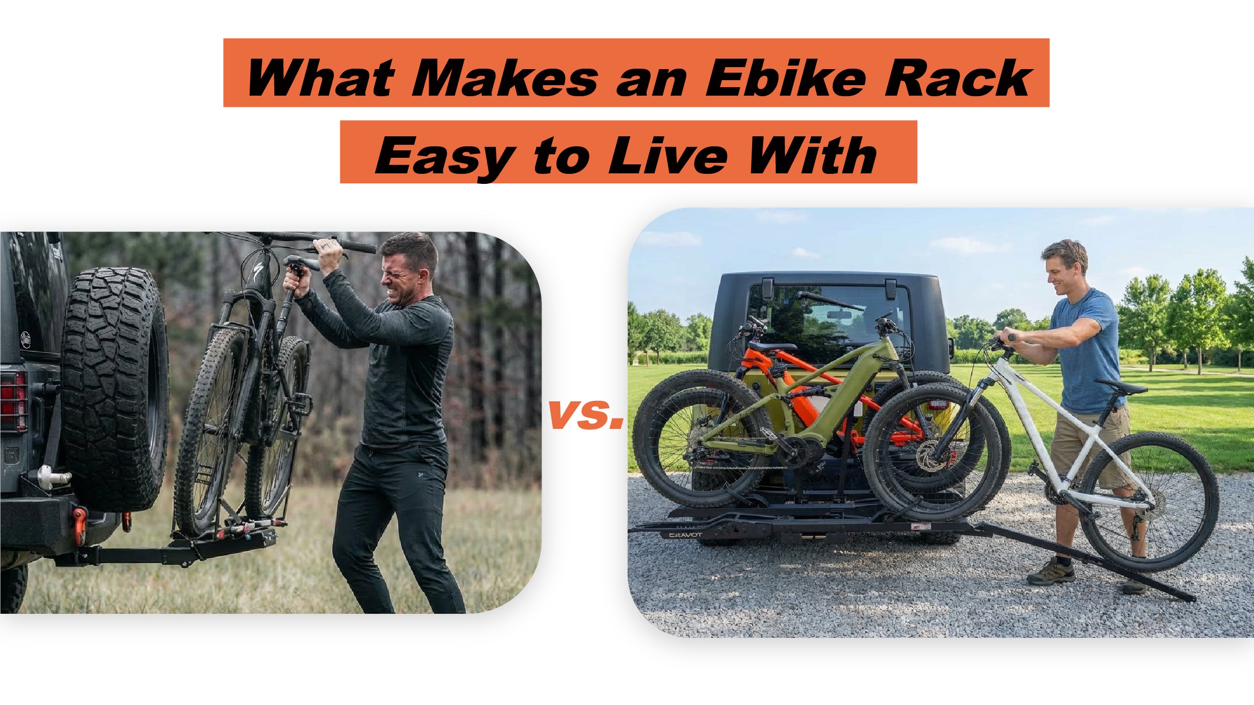 What Makes an Ebike Rack Easy to Live With