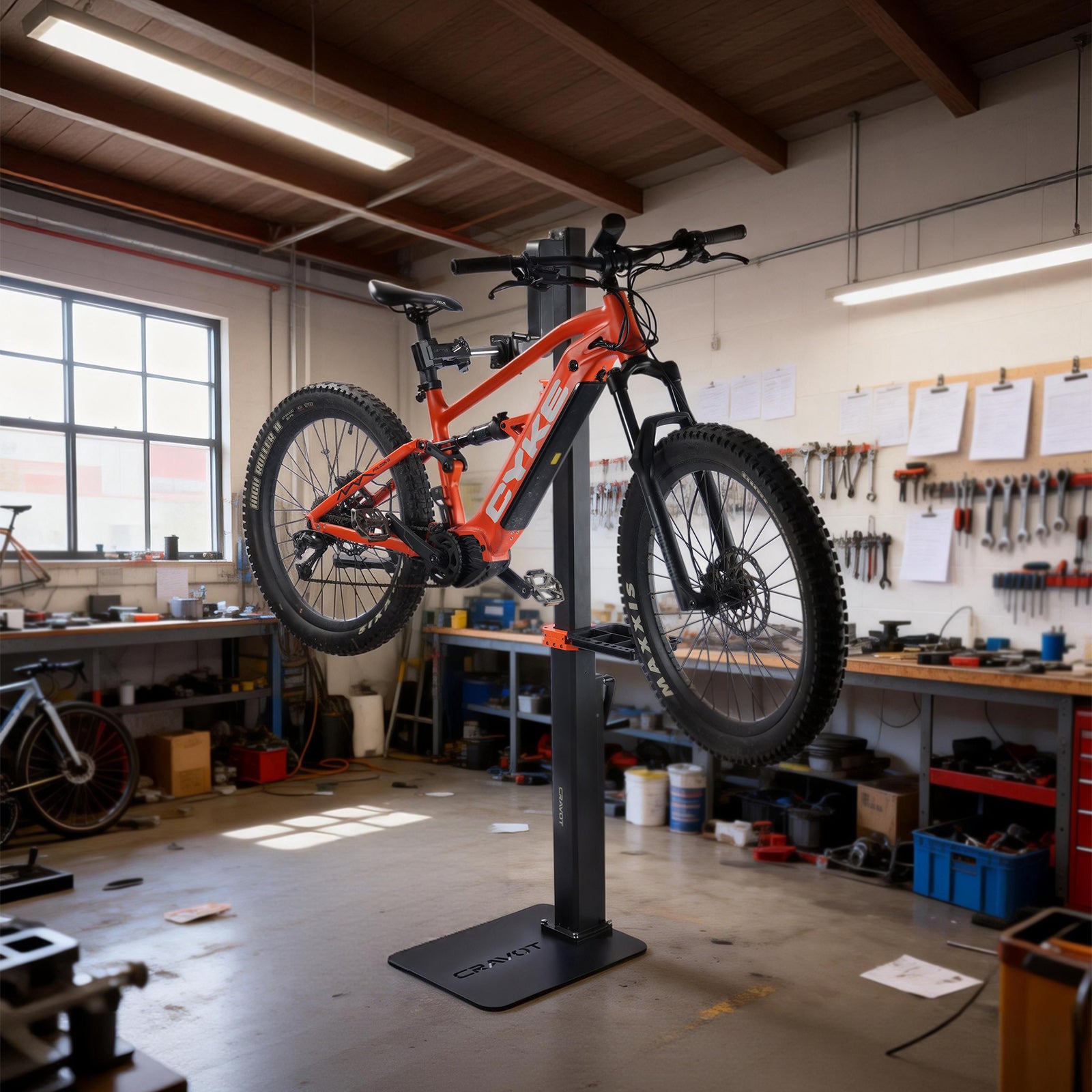 CRAVOT MastJack Height Adjustable Ebike Repair Stand