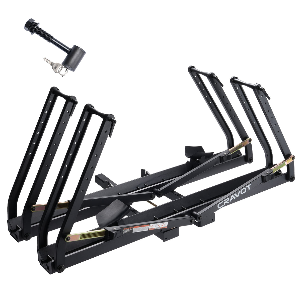 CRAVOT MagRack X2 MAX Foldable Hitch Bike Rack