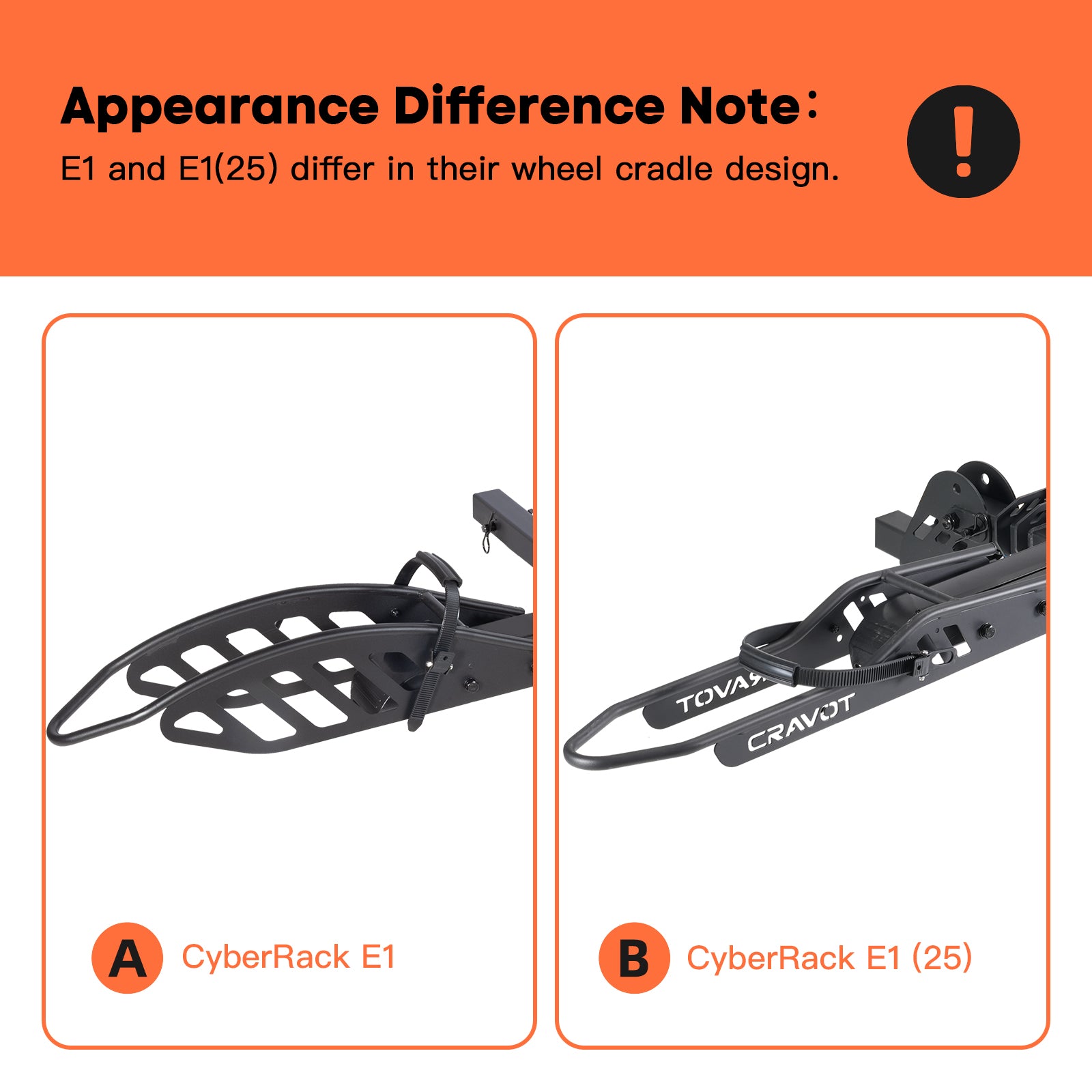 CRAVOT CyberRack E1 Hitch Bike Rack