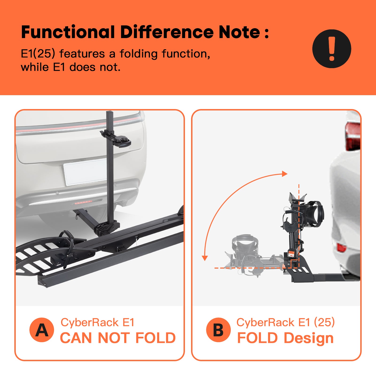 CRAVOT CyberRack E1 Hitch Bike Rack