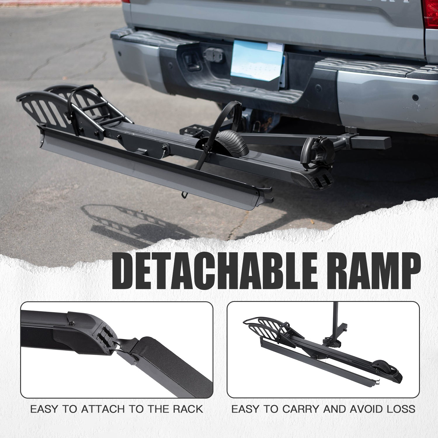 Sole R Hitch Mount Fat Tire E-Bike Rack