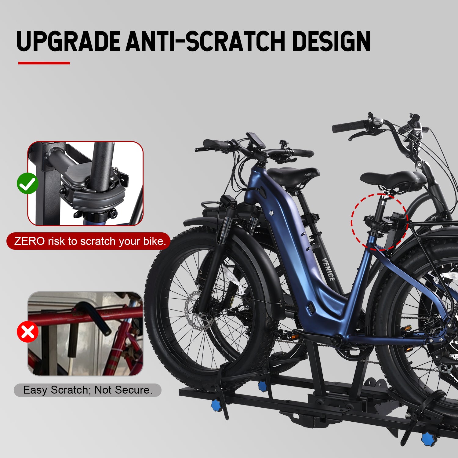 FELLOW Foldable Hitch Bike Rack