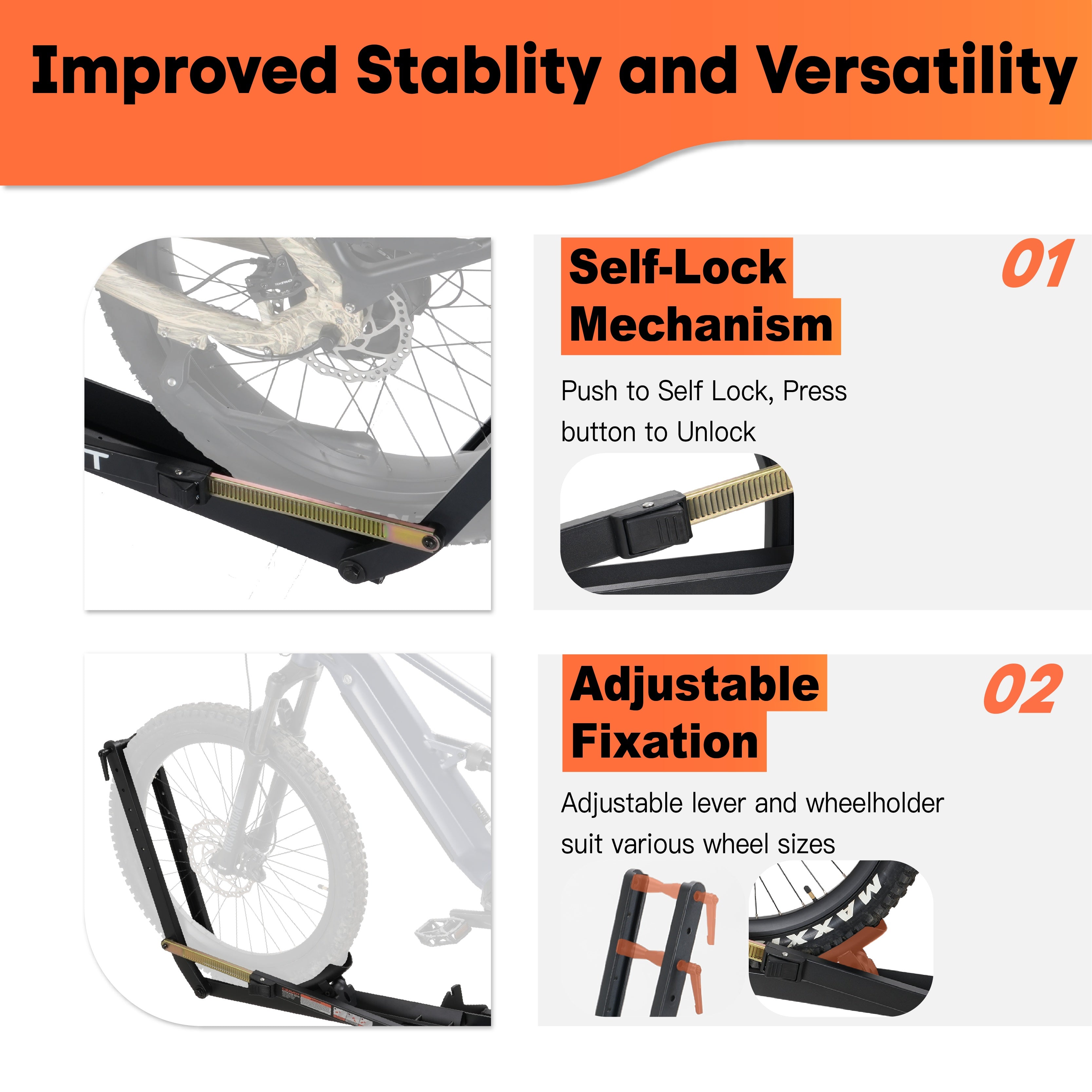 CRAVOT MagRack X1 MAX Foldable Hitch Bike Rack
