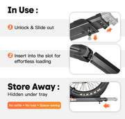 CRAVOT CyberRack R2 Hitch Bike Rack with Integrated Ramp