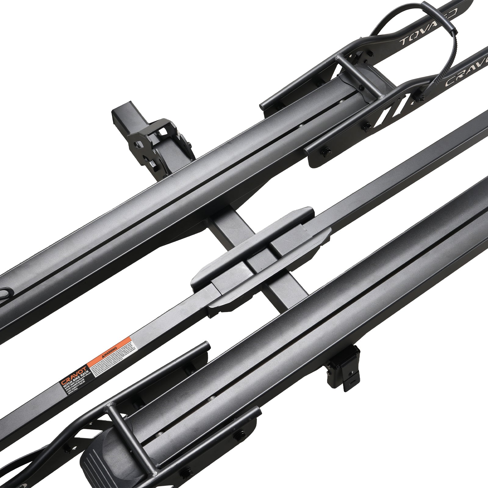CRAVOT CyberRack R2 Hitch Bike Rack with Integrated Ramp