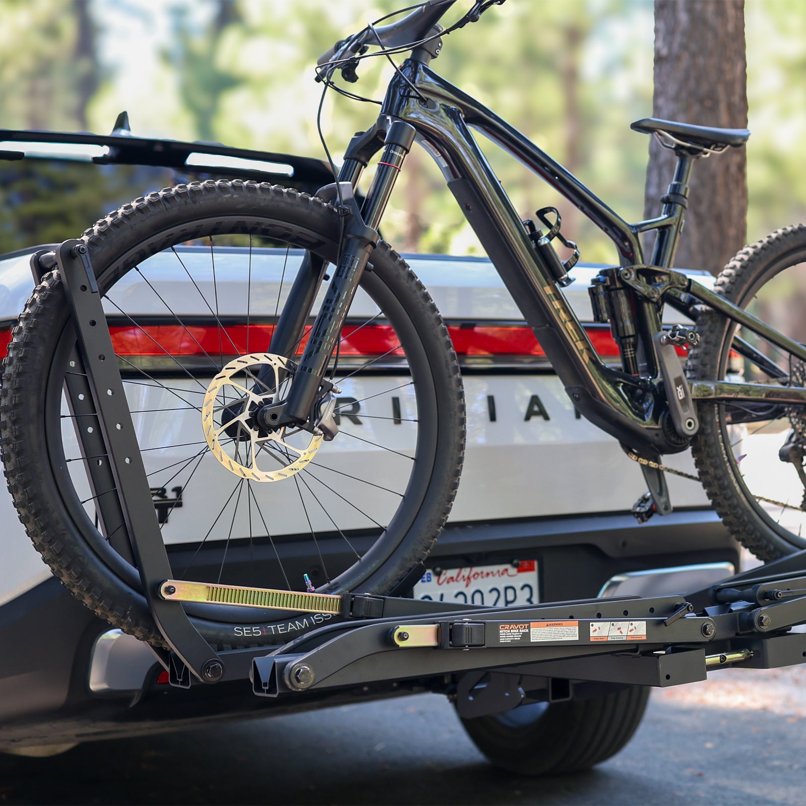 CRAVOT MagRack X2 Foldable 2-Bike Hitch Bike Rack