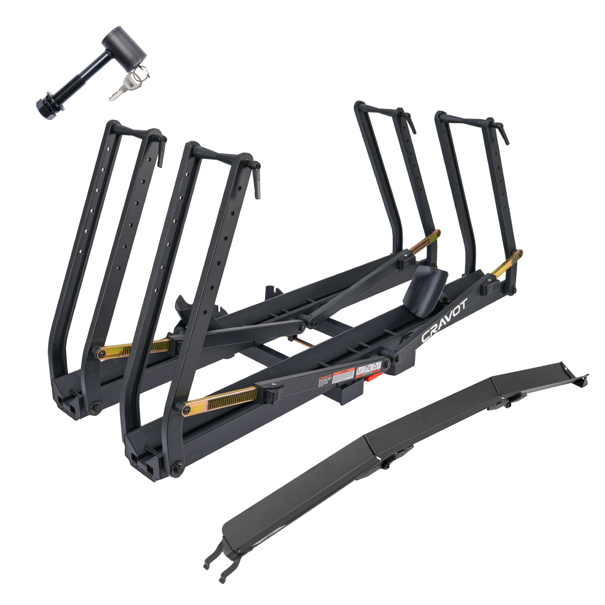CRAVOT MagRack X2 MAX Foldable Hitch Bike Rack