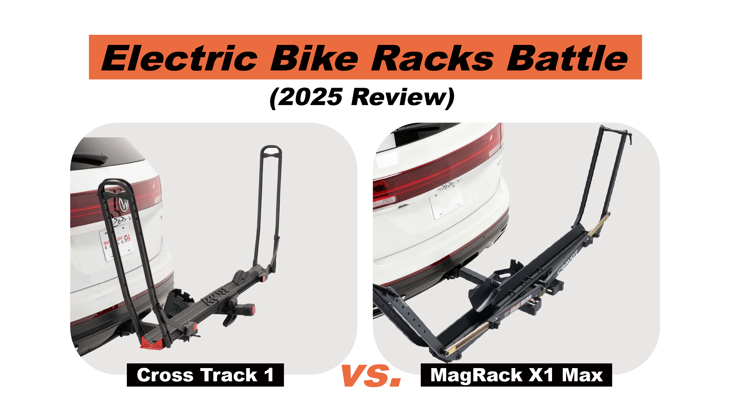 Electric Bike Racks Battle: MagRack X1 Max vs Hollywood Cross Track (2025 Review)