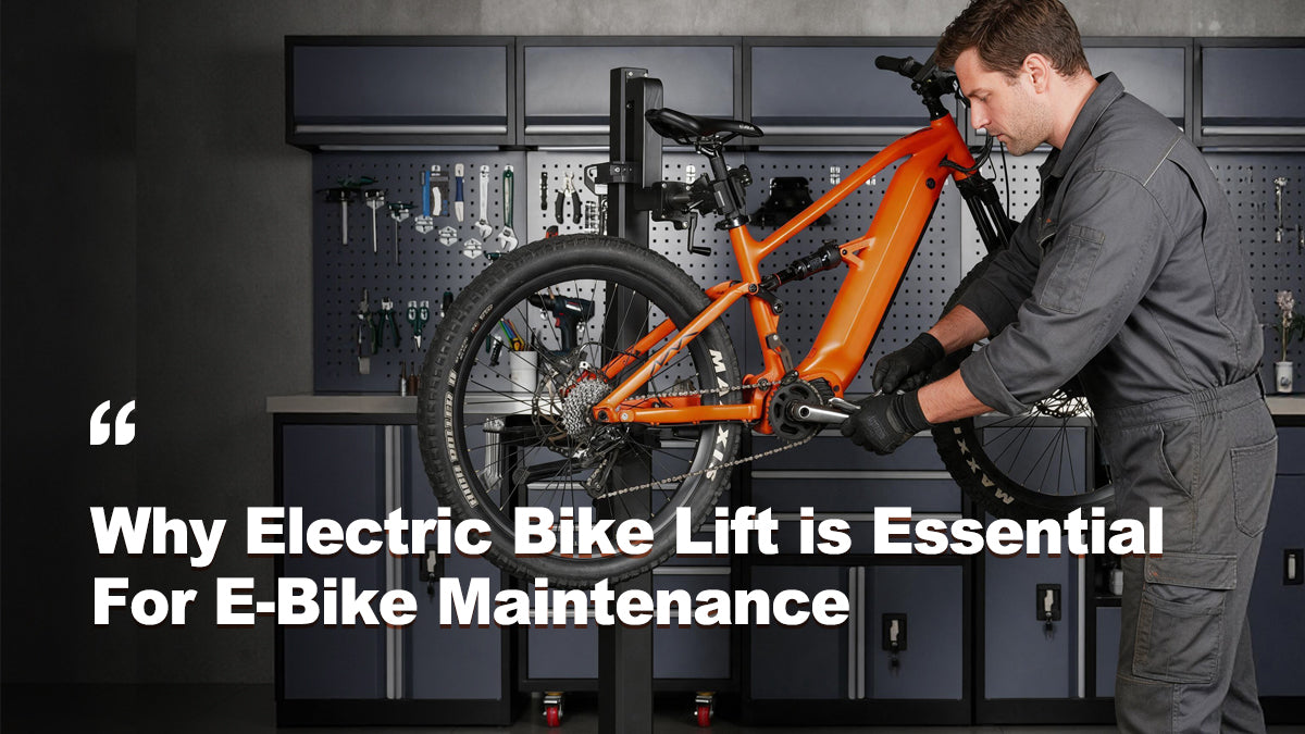 Why Electric Bike Lift is Essential For E-Bike Maintenance