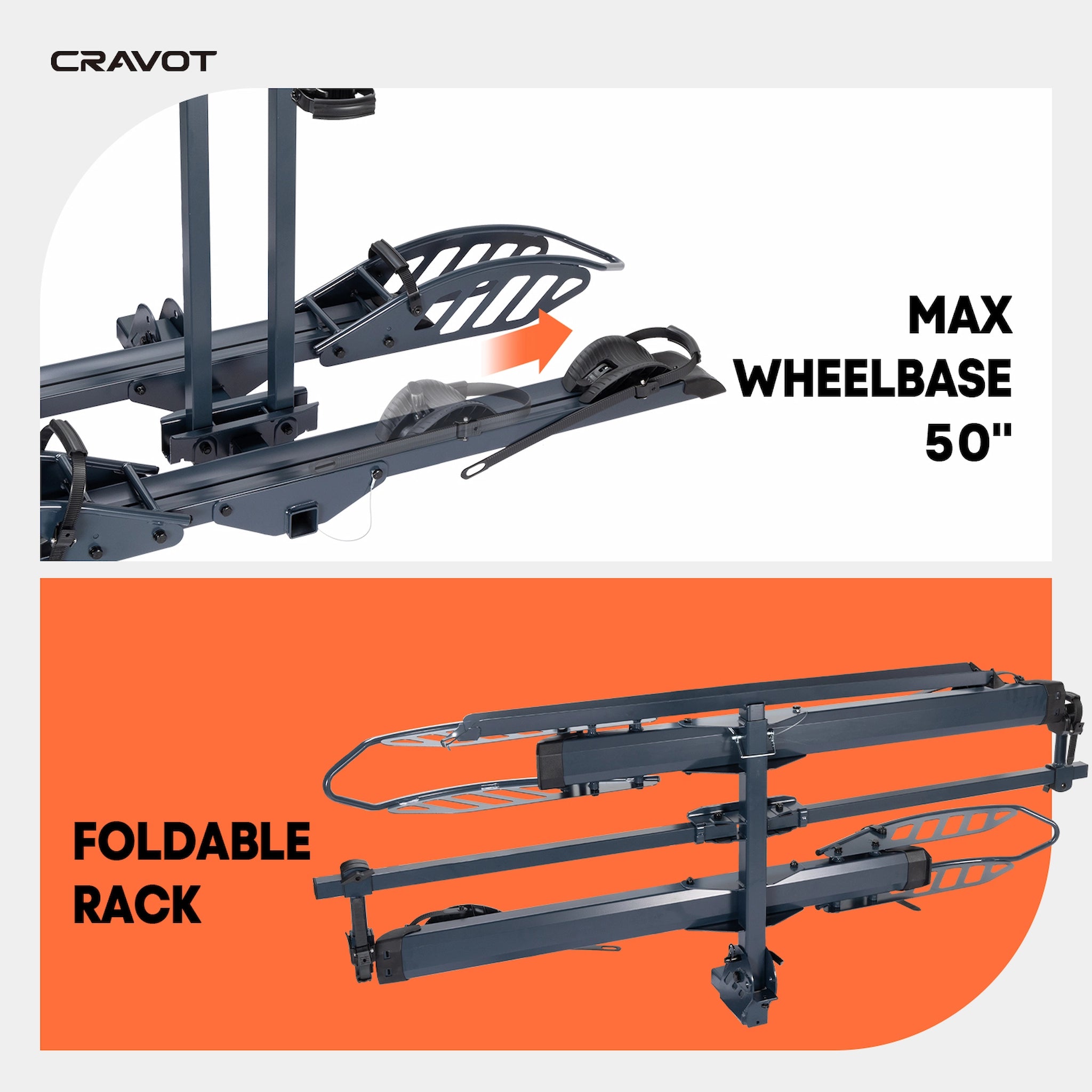 Cravot CyberRack E2 Bike Rack adjustable