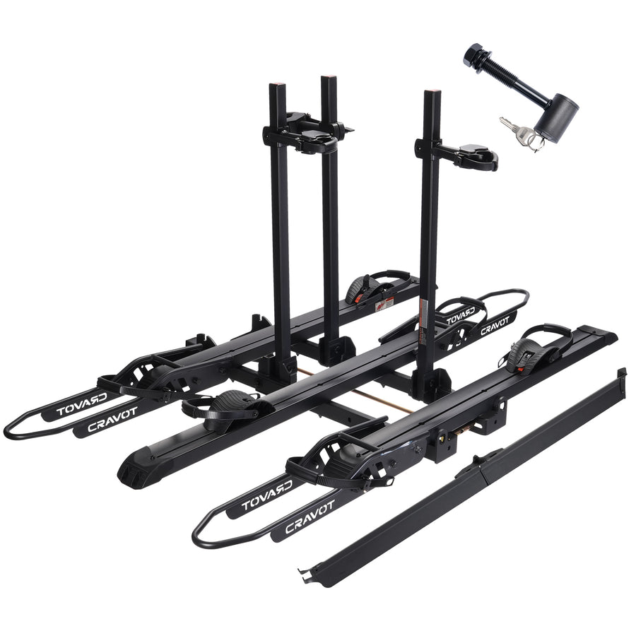 CRAVOT CyberRack S3 Hitch Bike Rack, 2’’ Receiver, 300 LBS Capacity