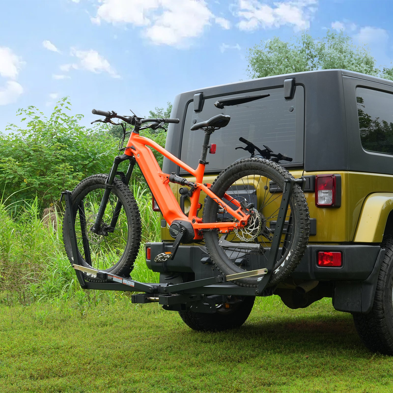 CRAVOT MagRack X1 Foldable Single-Bike Hitch Bike Rack