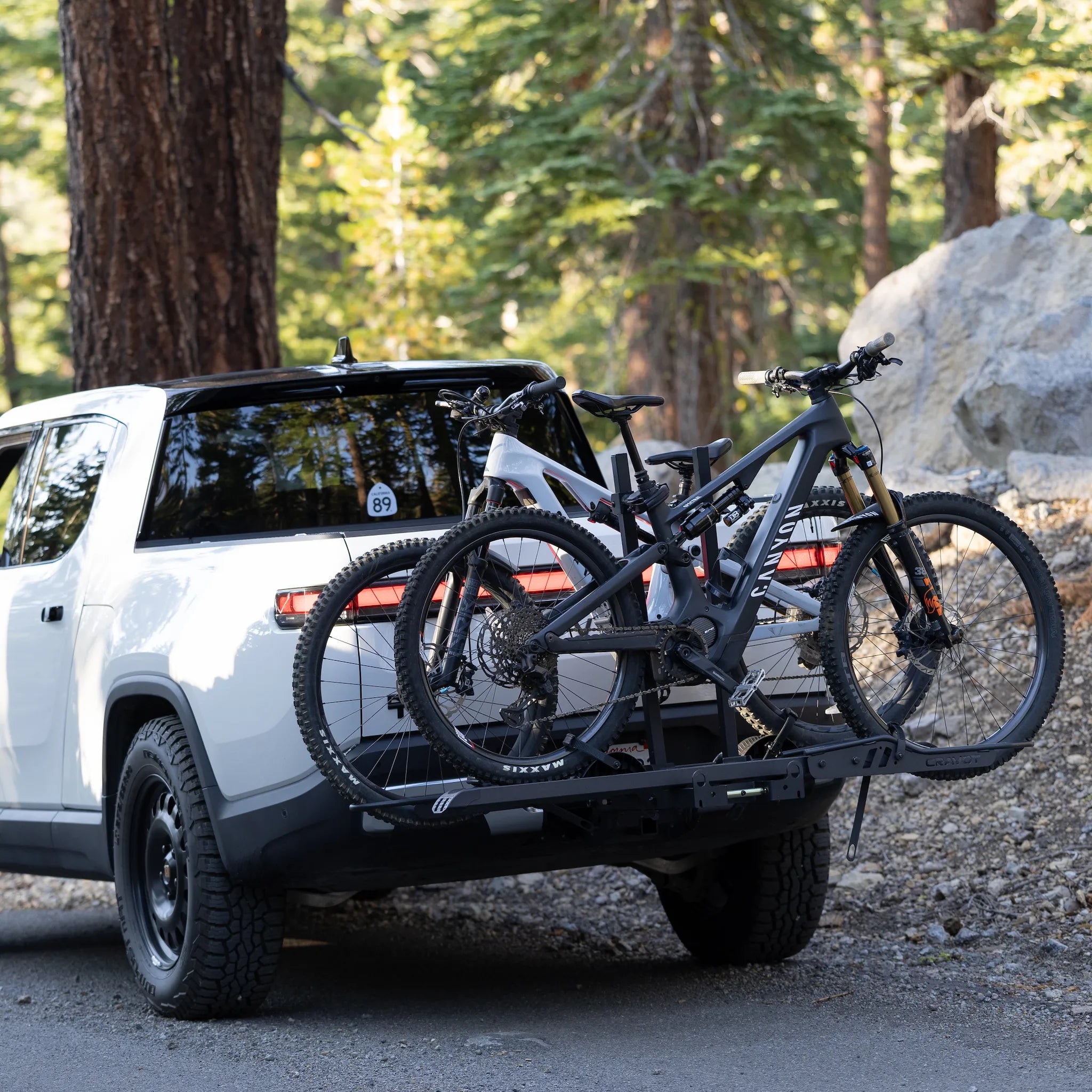 S2 Hitch Bike Rack in real life