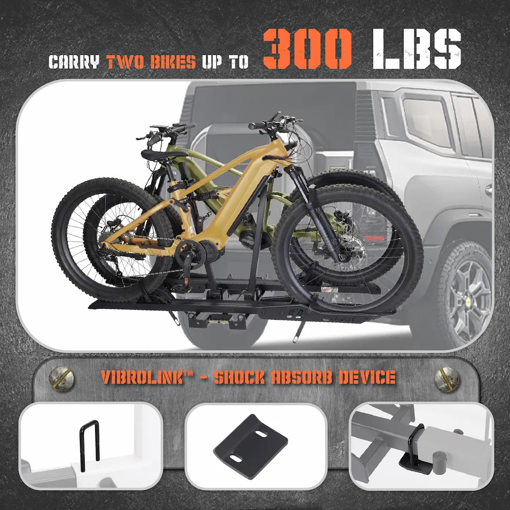 S2 Hitch Bike Rack 300 capacity