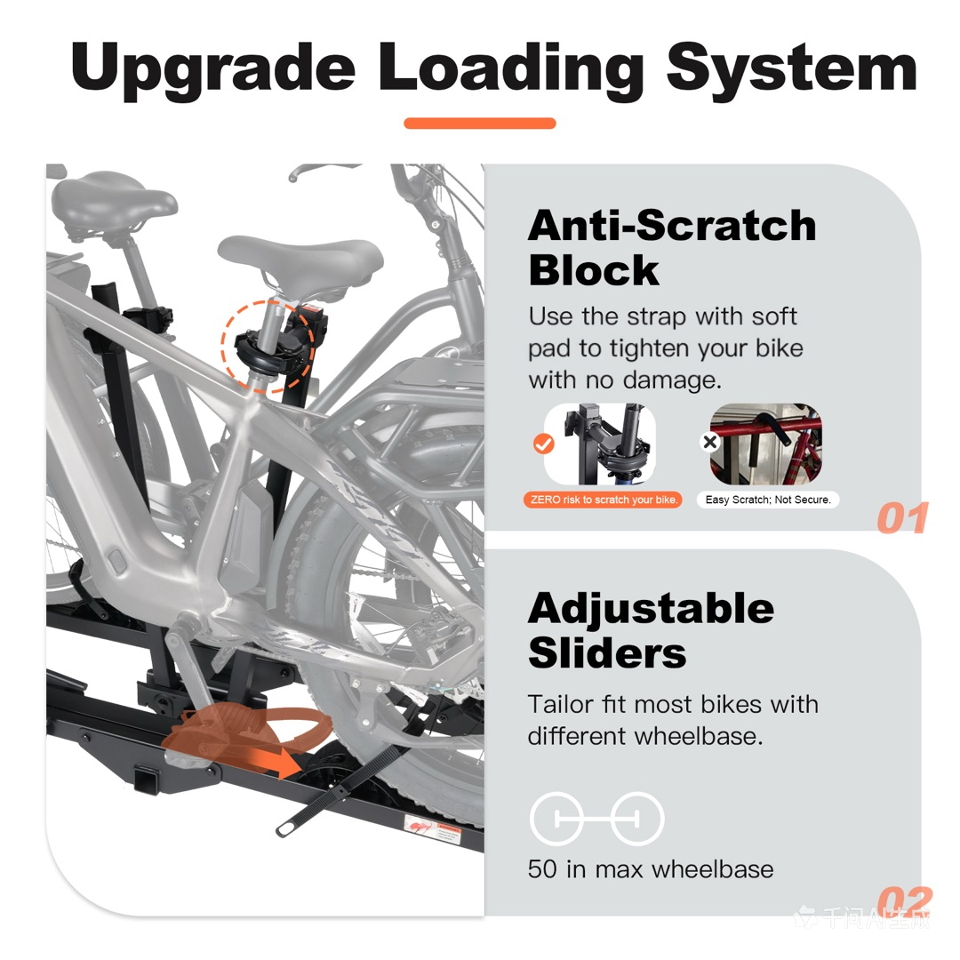 CRAVOT CyberRack E2 (25) Hitch Bike Rack