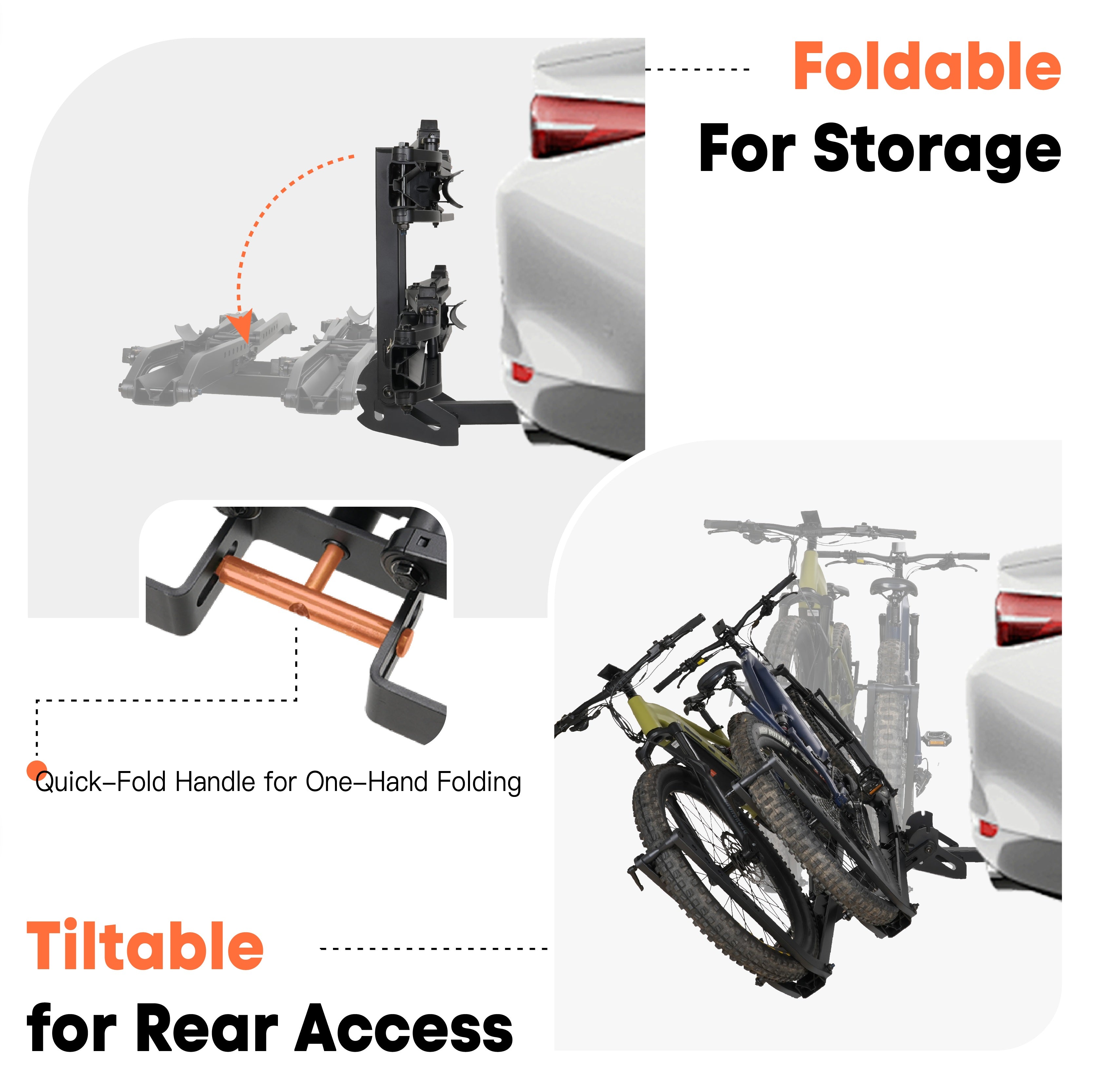 MagRack XA Extension | Fits MagRack X1 Hitch Bike Rack