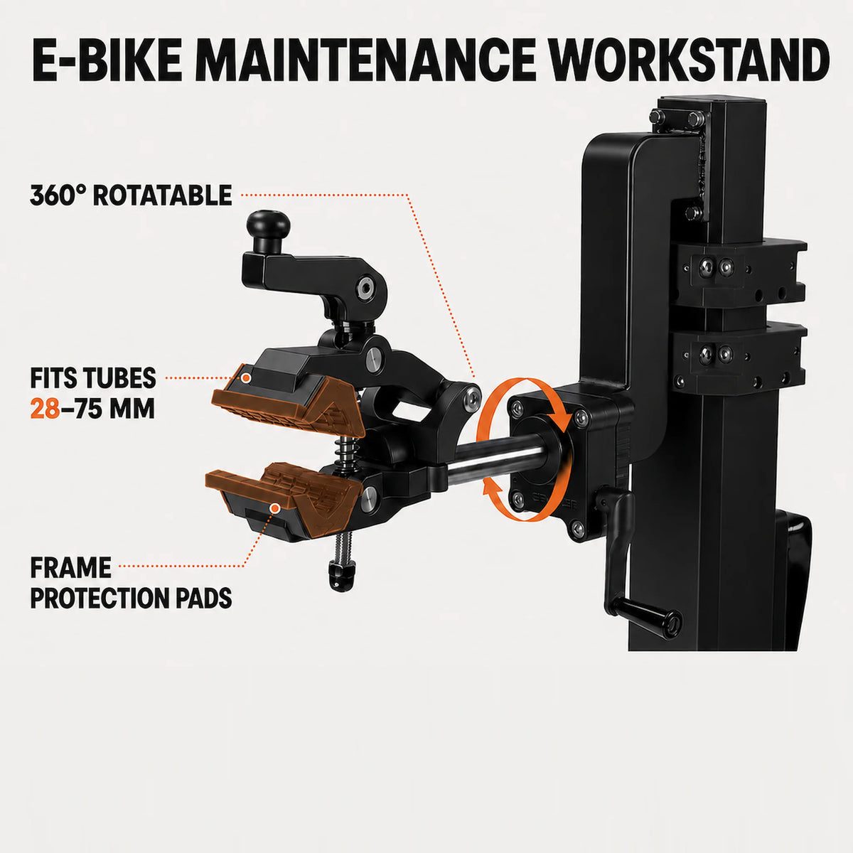 CRAVOT MastJack Height Adjustable Ebike Repair Stand
