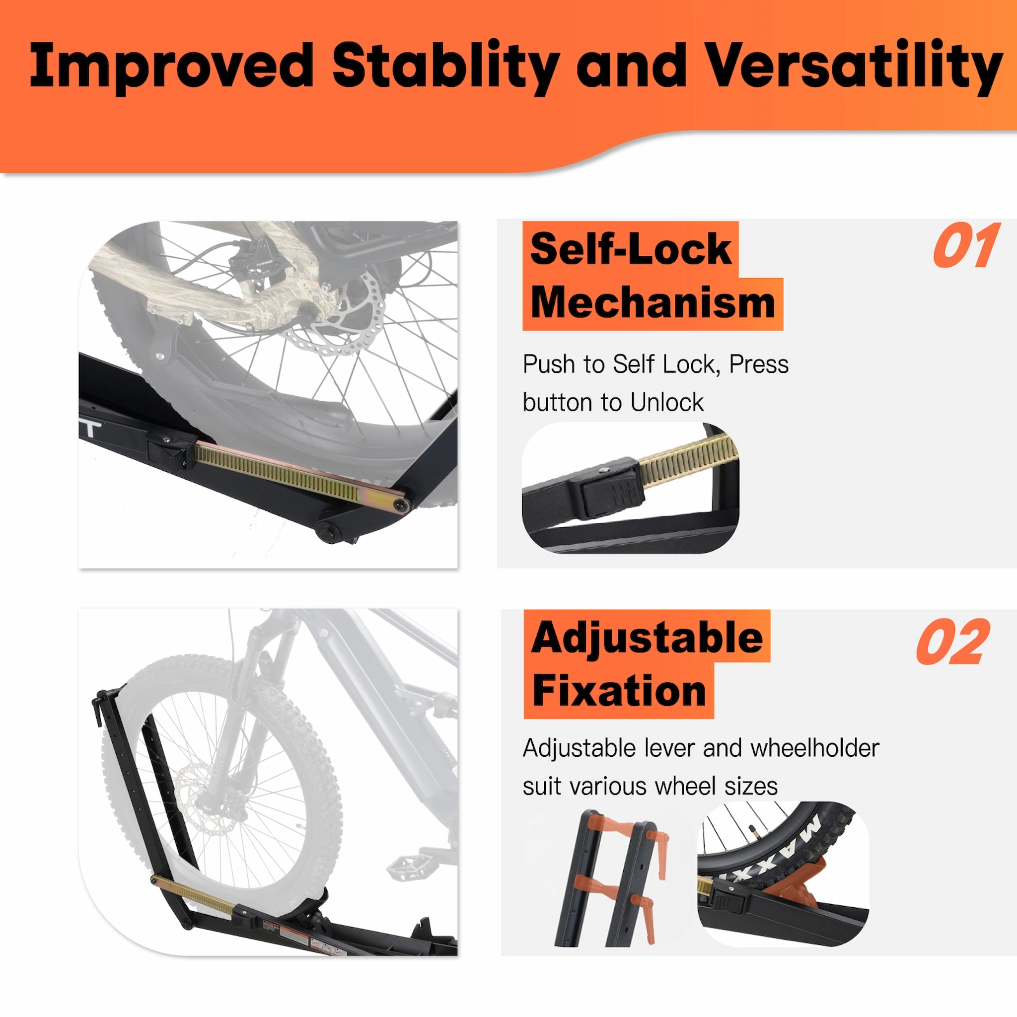 CRAVOT MagRack X1 MAX Foldable Hitch Bike Rack