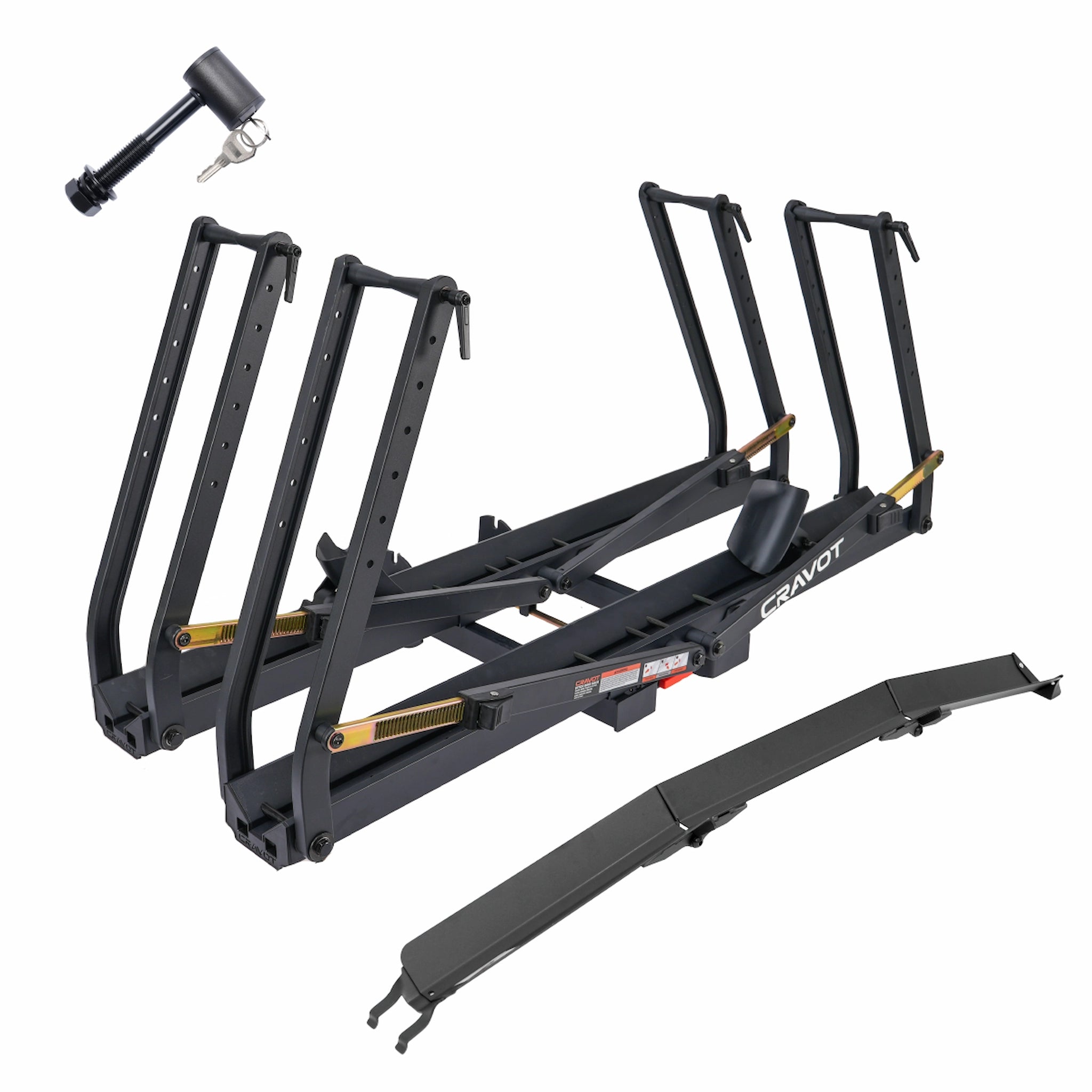 CRAVOT MagRack X2 MAX Foldable Hitch Bike Rack